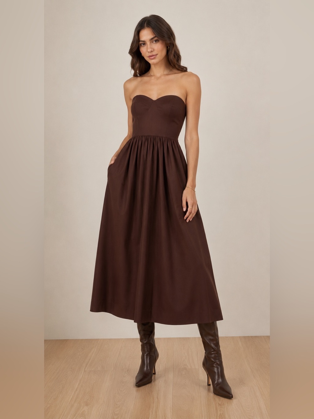 Reformation Buckley Sleeveless Stretch Organic Cotton Dress Size 12 B552